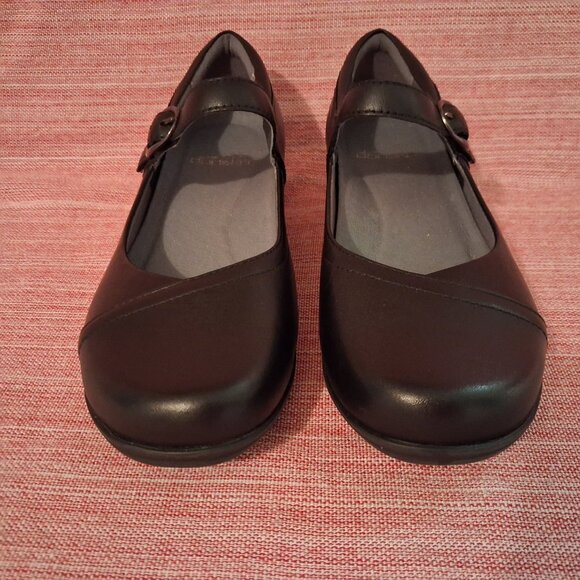 Dansko Fawna Mary Jane Flats Black Size 37 W (6.5-7) - Picture 2 of 12